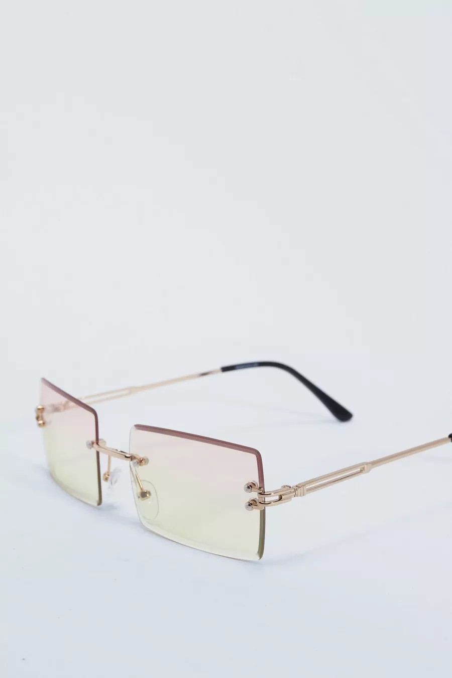 Square Ombre Retro Sunglasses | Nasty Gal (US)