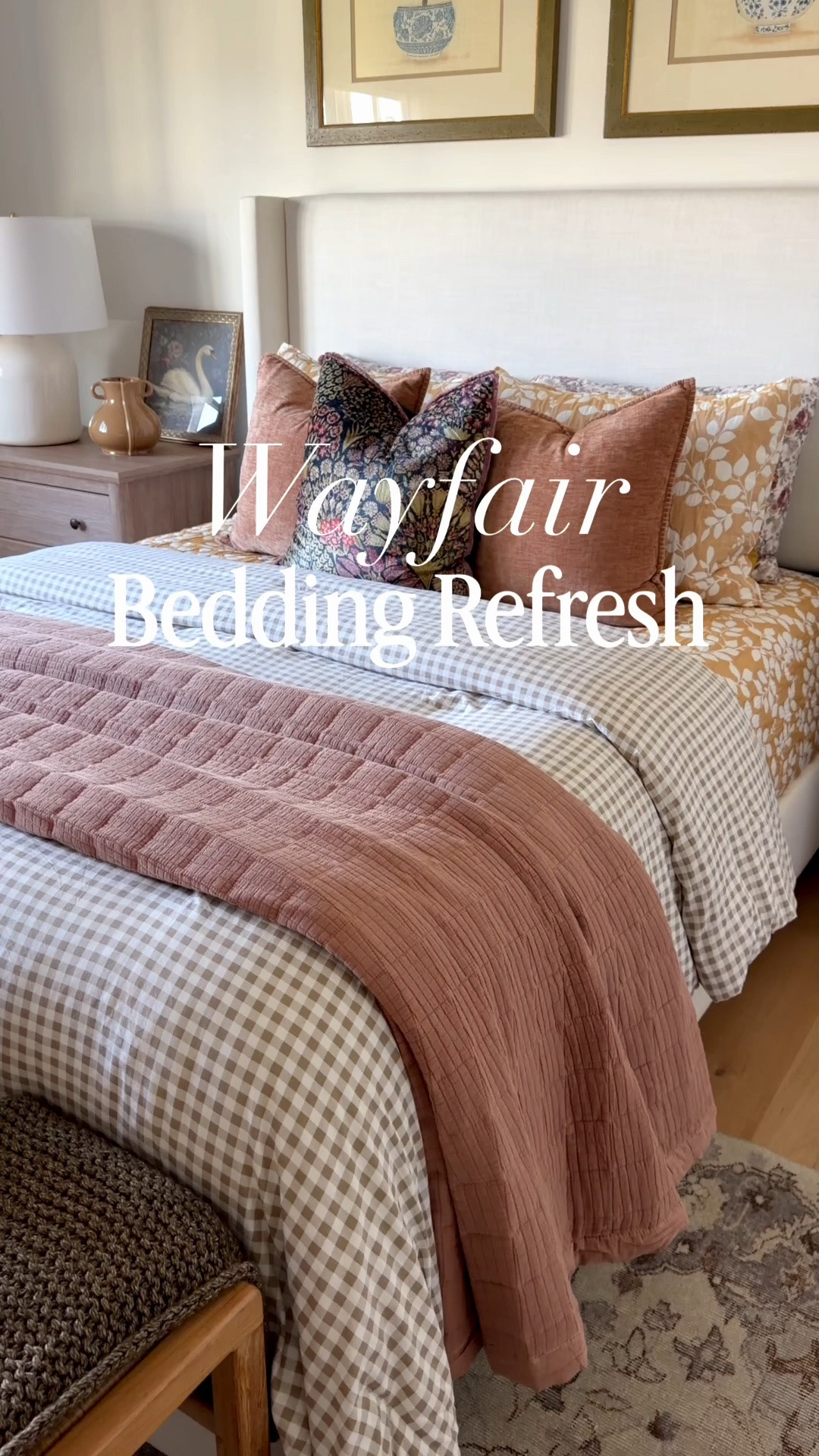 #Ad I’m so happy to partner with @Wayfair to do a bedding refresh! I fell in love with these floral sheets, and went from there! When it comes to bedding I love mixing patterns!!! It’s your chance to go crazy! Thankfully Wayfair has so much quality bedding at affordable prices! @shop.ltk #Wayfair, #WayfairPartner

#LTKHome #LTKSeasonal #LTKSaleAlert
