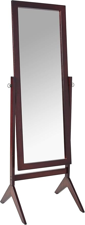 Crown Mark Cheval Mirror, Brown | Amazon (CA)