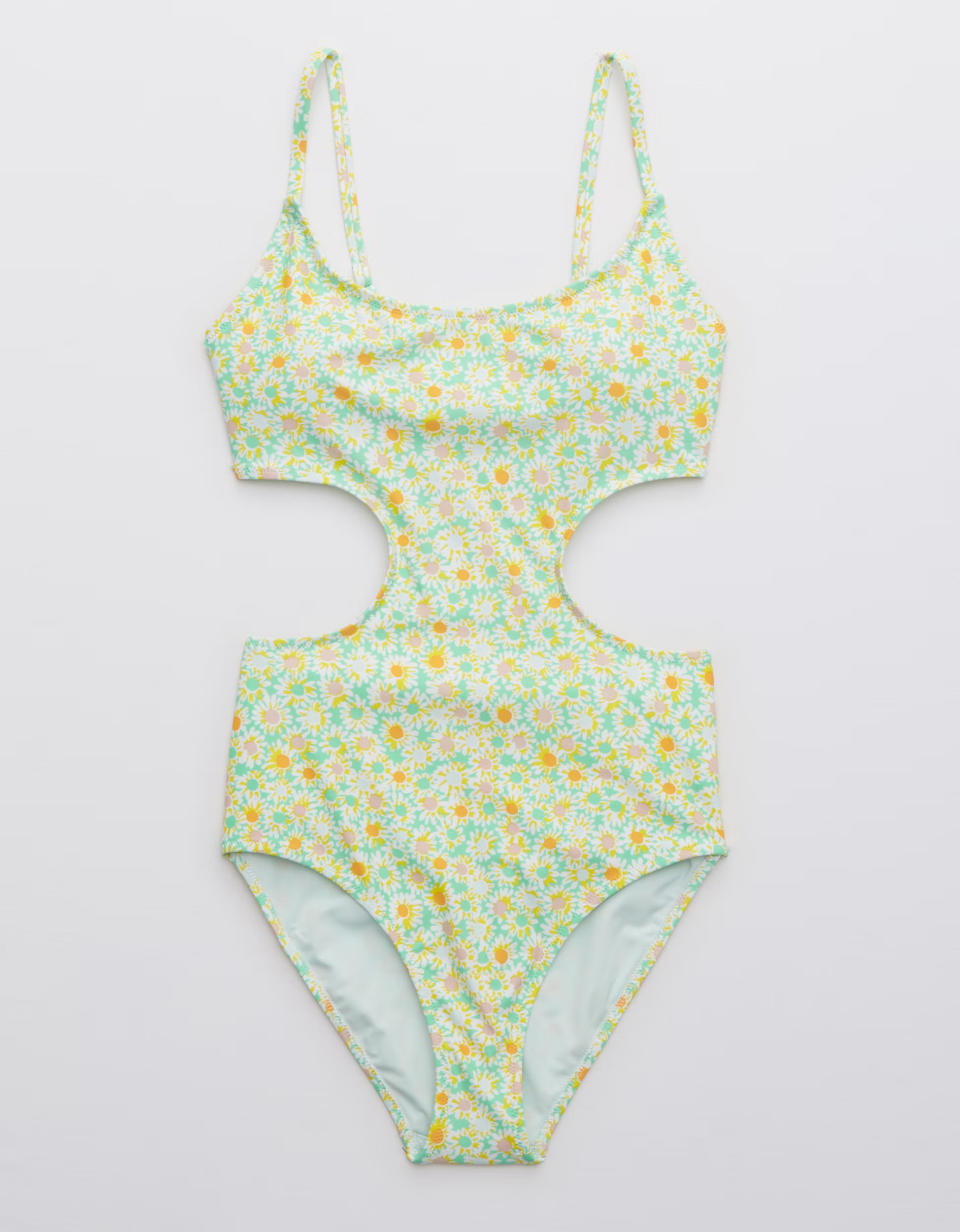 Aerie Side Scoop One Piece Swimsuit | American Eagle Outfitters (US & CA)