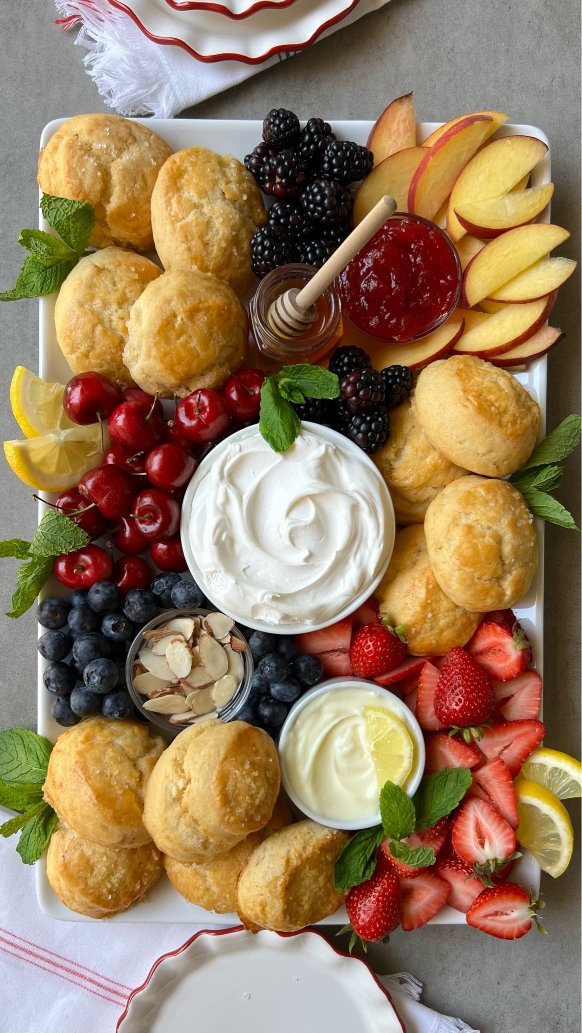 Strawberry Shortcake Board 🍰🍓 a light and refreshing summer dessert board that everyone will love!

#LTKfoodie