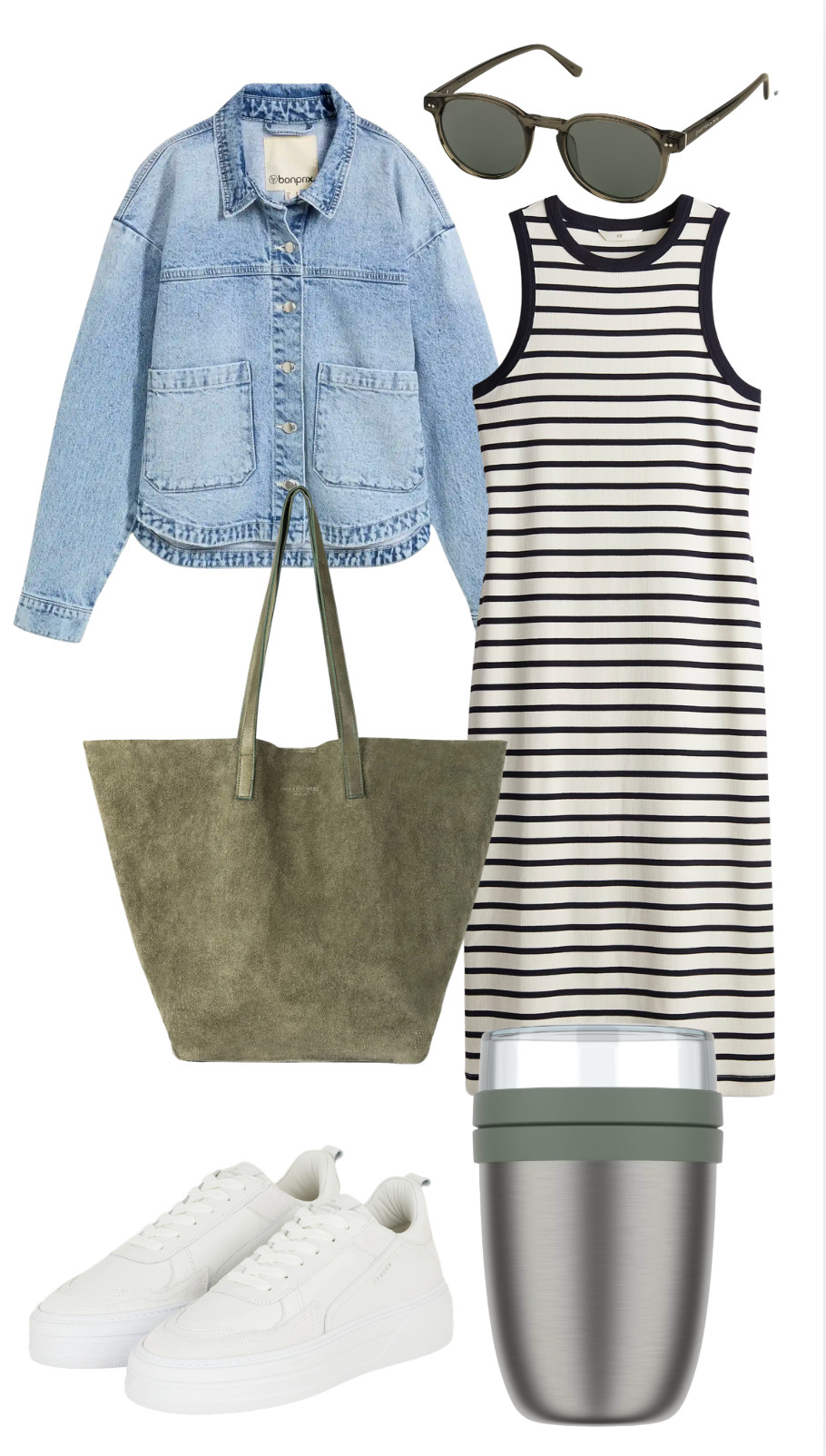 #travel #travellook #frühling #kleid #streifen #jeansgirls 

 #LTKdeutschland #LTKkleider #LTKmidsize