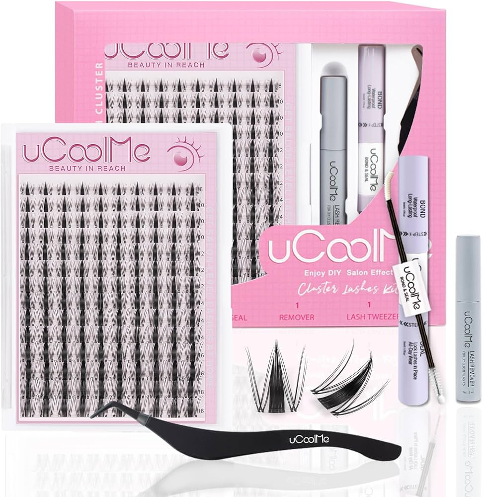 Fairy Lash Clusters Kit 8-18mm Manga Eyelash Clusters C Curl - WideSpan DIY Eyelash Extensions Ki... | Amazon (US)