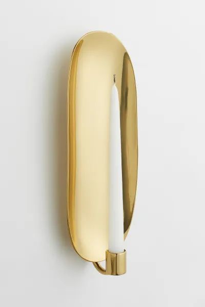 Metal Sconce - Gold-colored - Home All | H&M US | H&M (US + CA)