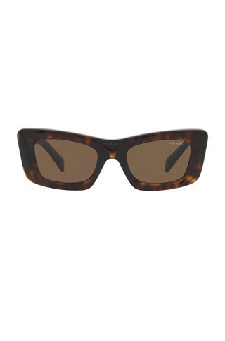 Prada Catwalk Cat Eye in Havana from Revolve.com | Revolve Clothing (Global)
