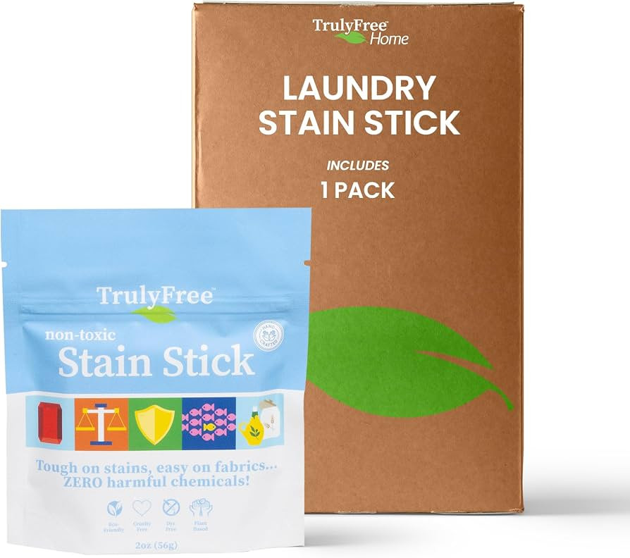 Natural Stain Stick - Laundry Spot Remover for Clothes - Removes Food, Blood, Pet, Grass and More... | Amazon (US)