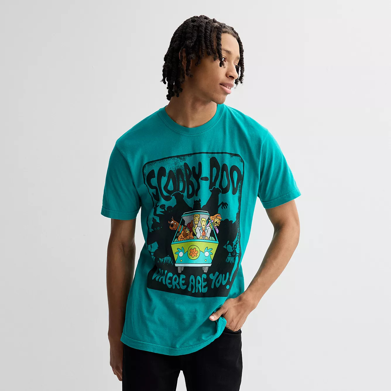 Men's Scooby Doo Zombie Chase "Where Are You?" Graphic Tee | Kohl's