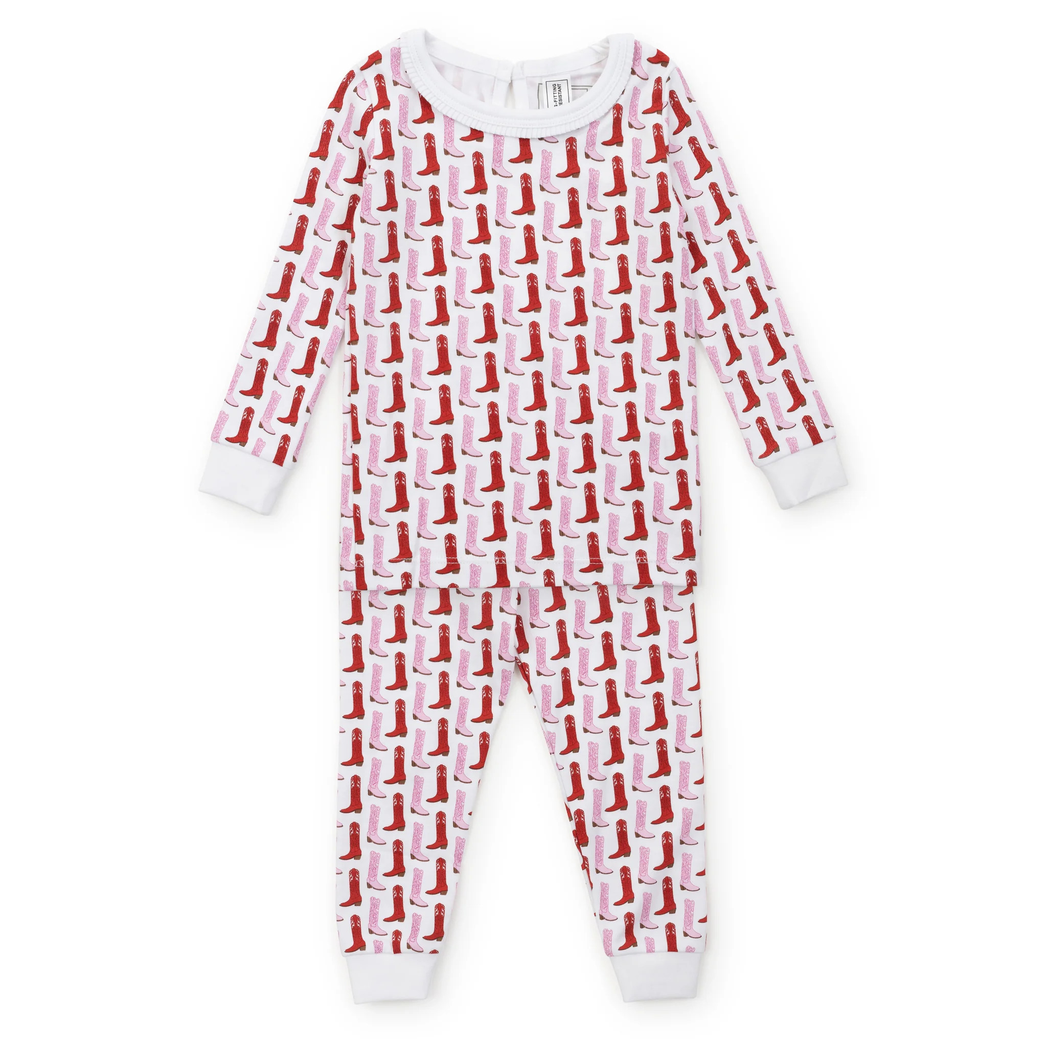 Ava Girls' Pajama Pant Set - City Boots | Lila and Hayes