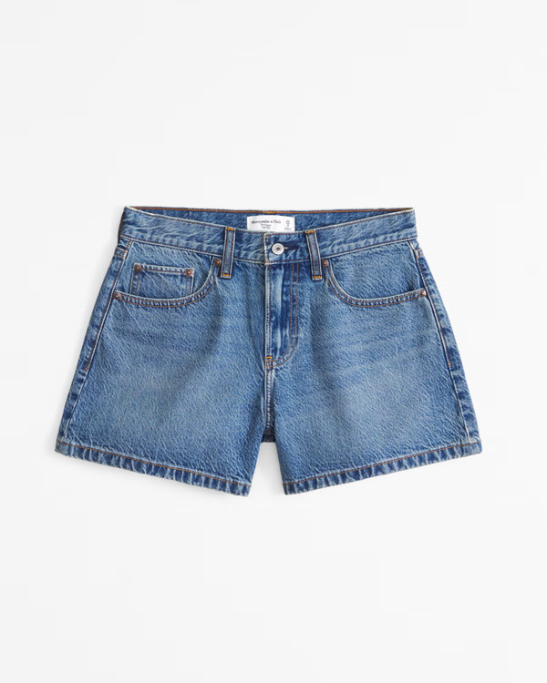 Women's Low Rise Baggy Short | Women's Bottoms | Abercrombie.com | Abercrombie & Fitch (US)