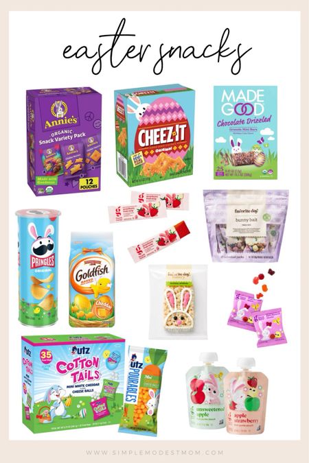 My top picks for non-candy snacks for my toddlers in their Easter basket! 

#LTKkids #LTKSeasonal #LTKhome