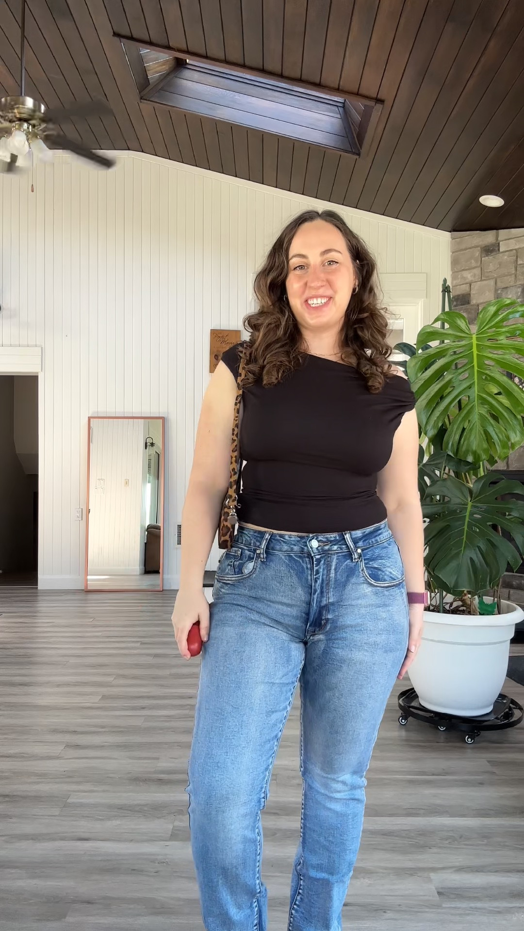 Grwm to go meet a friend for lunch - the perfect excuse to try on my nee jeans from Korti’s! These jeans are made for petite curvy women to fit perfectly without the need for hemming! They also prevent waist gapping. Today I’m also wearing this super cute asymmetrical brami from OGL and I used my fave hair perfume from Kitsch!

#LTKcanada #LTKjeans #LTKpetite
