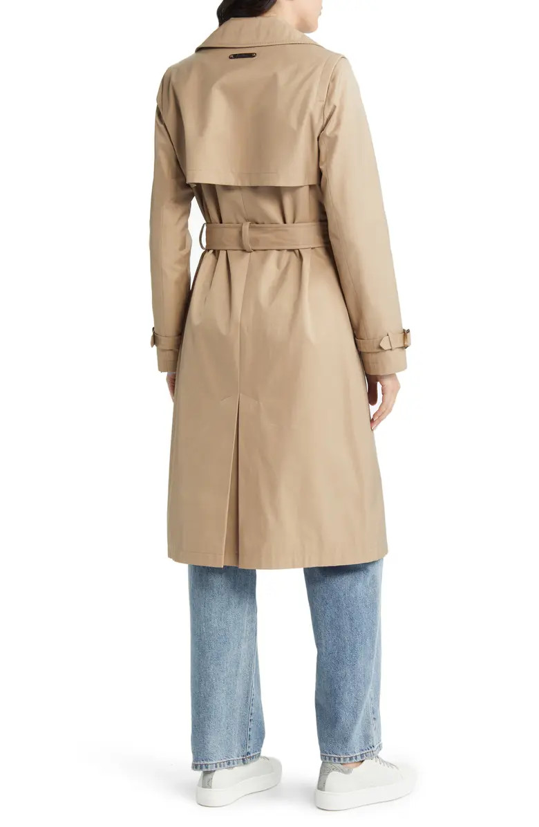 Water Resistant Double Breasted Trench Coat | Nordstrom