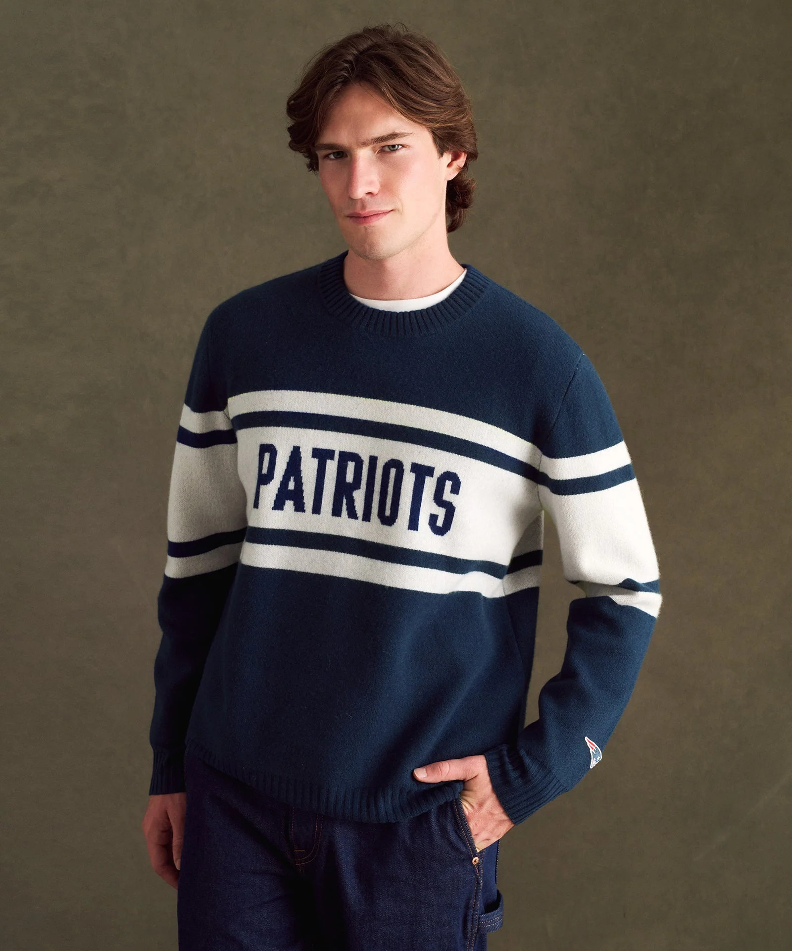 NFL Luxe Cashmere Crewneck Sweater | NAADAM