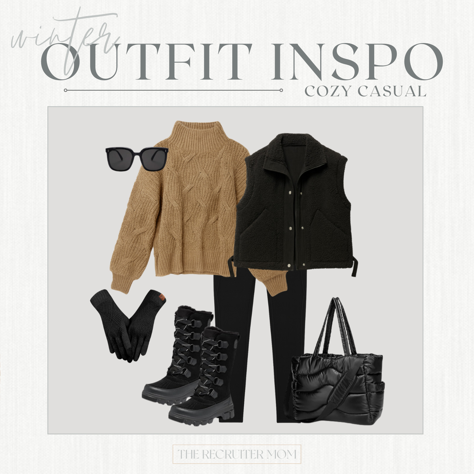 Lightweight Sherpa Vest and Chunky Cable Knit Sweater Winter Look #winteroutfit #cozyoutfit #coldweather 

 

#LTKSeasonal #LTKOver40 #LTKMidsize