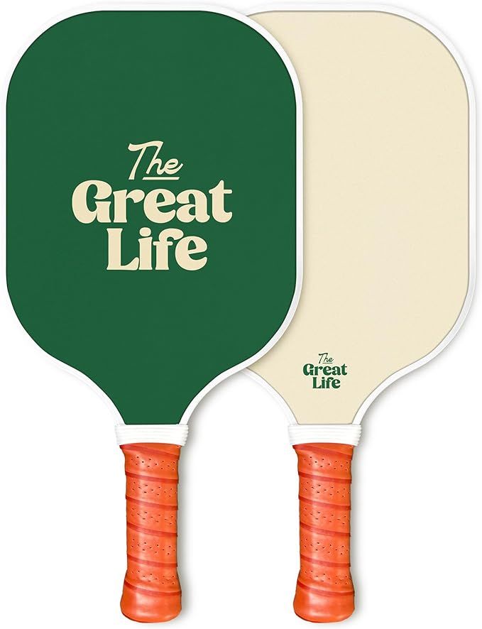 | 2024 The Great Life Pickleball Paddle | Carbon Fiber | Lightweight | 6in. Handle | Open Canvas ... | Amazon (US)