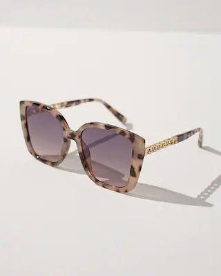 Chain Detail Tort Sunglasses | Chico's