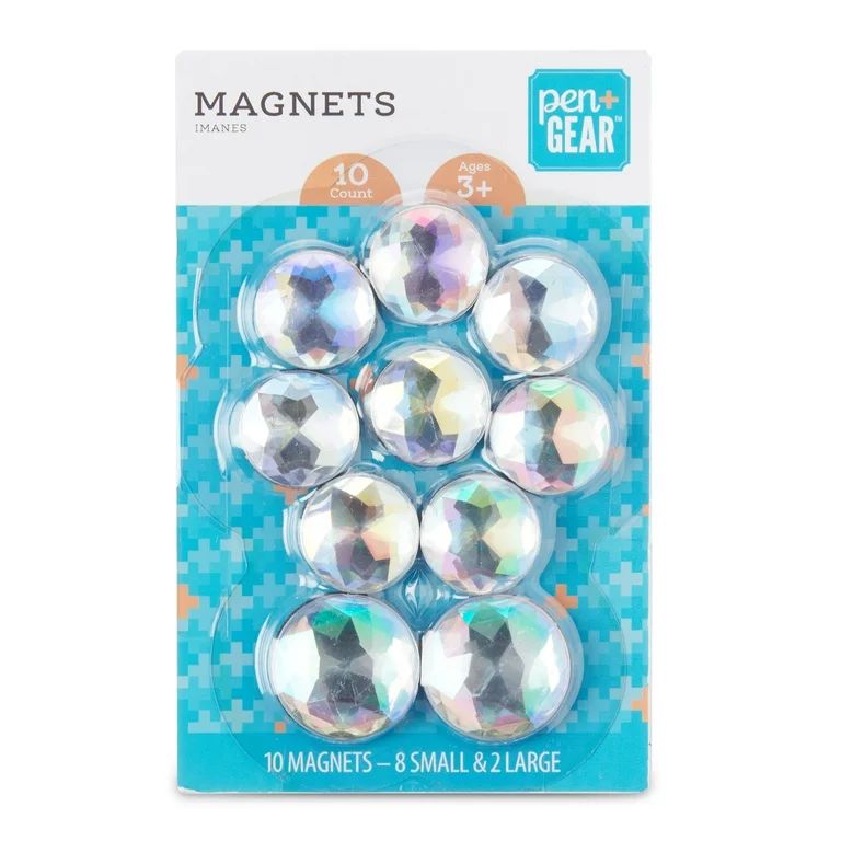 Pen+Gear Locker Magnets, Diamonds, 10 Count, for Teen Locker Shelves Use | Walmart (US)