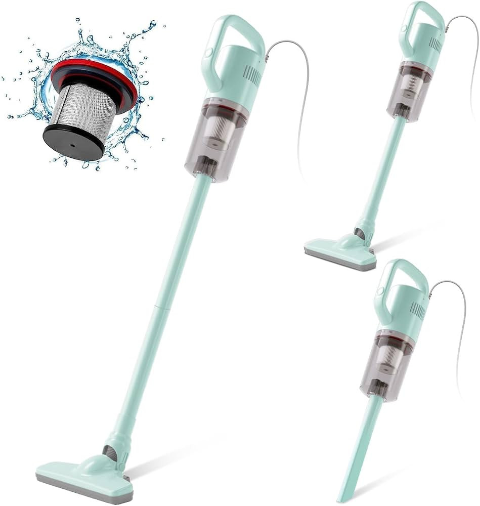 KEROMEE Corded Stick Vacuum Cleaner, 14kpa Powerful Suction Handheld Vacuum Cleaner with Crevice ... | Amazon (CA)