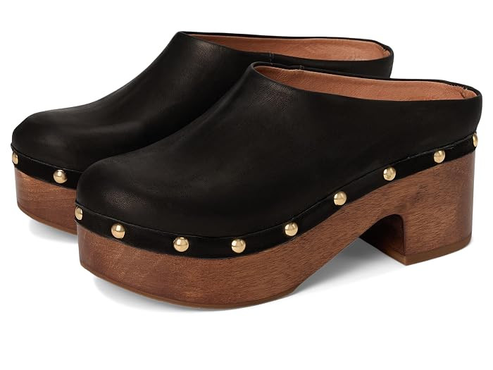 Free People Calli Clog Women's Boots Milk Chocolate Leather : EU 40 (US Women's 10) M | Zappos.com