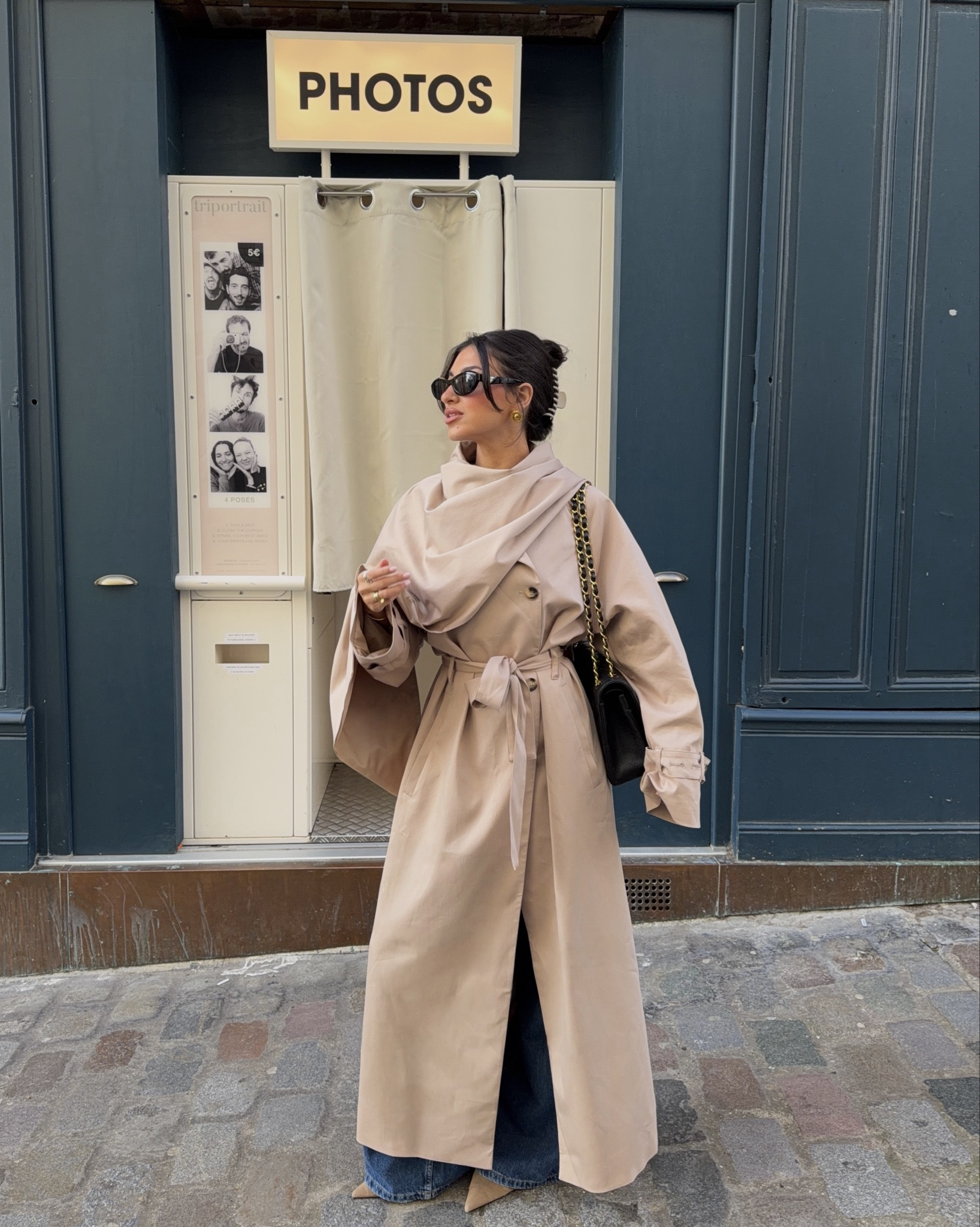 This scarf trench !!!⭐️ #springwardrobe #trenchseason 

#LTKootd #LTKspringtrends #LTKspring