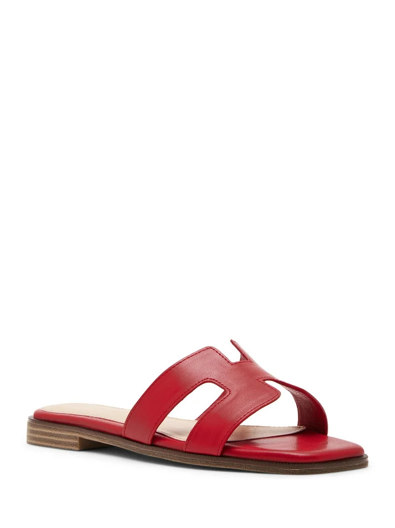 Madden Girl Women's Hailey Flat Slide Sandal | Walmart (US)