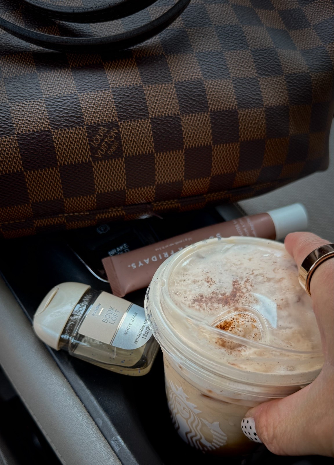 augtober is in full swing - first psl of the season! 🎃☕️🍂🤎 #augtober #fallaesthetic #fallvibes #pumpkinseason #fallinspo 

#LTKSeasonal #LTKBeauty