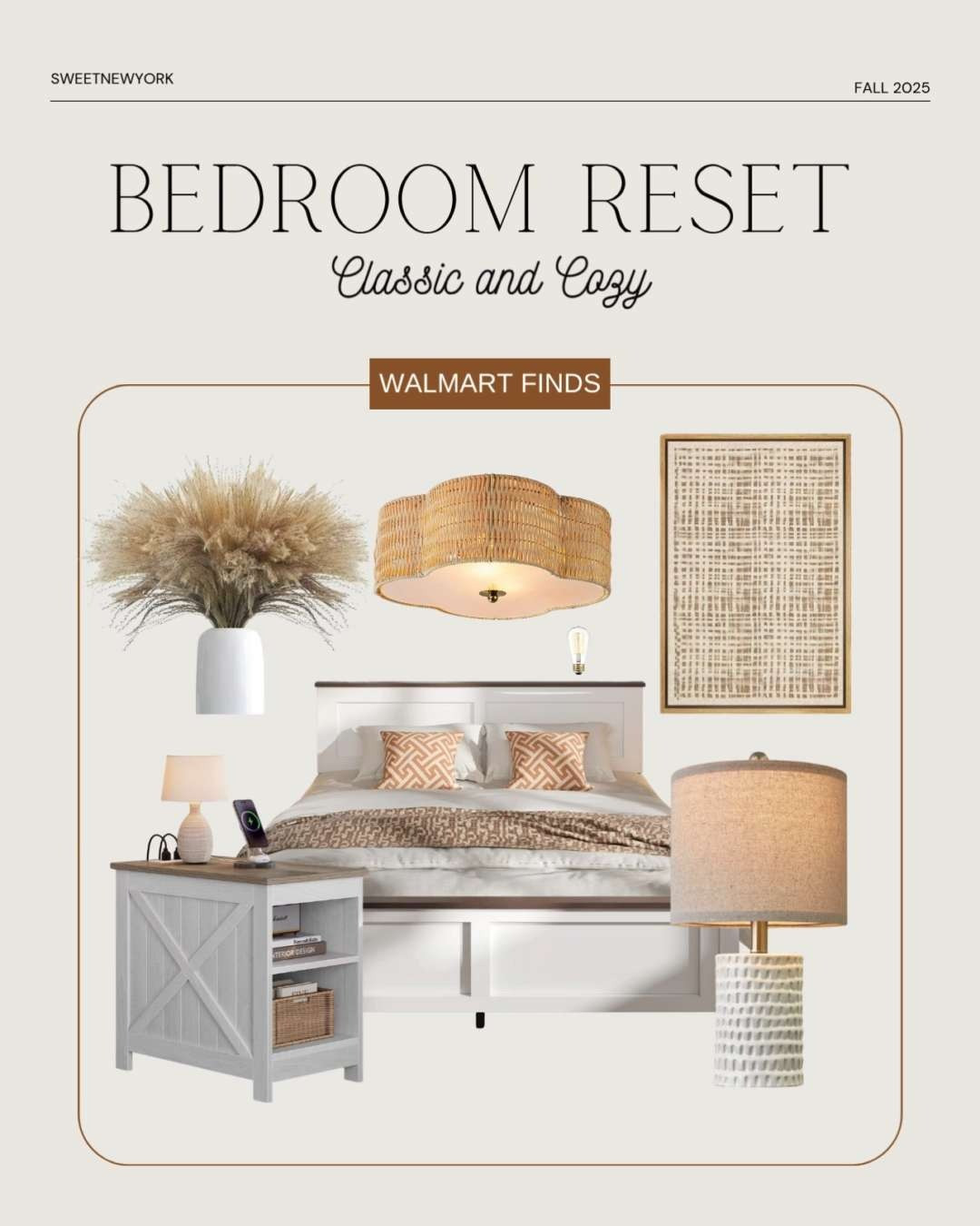 Need a bedroom reset and refresh? I've rounded up some affordable Walmart Home Decor to freshen up your space! 

 

#LTKSeasonal #LTKHome #LTKFindsUnder100