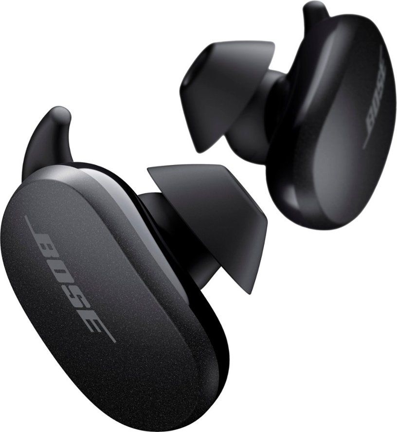 Bose QuietComfort Earbuds True Wireless Noise Cancelling In-Ear Earbuds Triple Black 831262-0010 ... | Best Buy U.S.