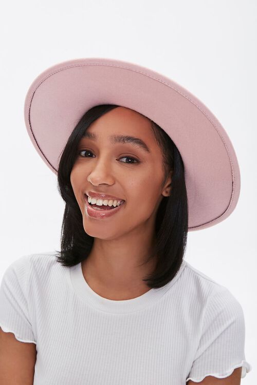 Brushed Velvet-Trim Fedora | Forever 21 (US)