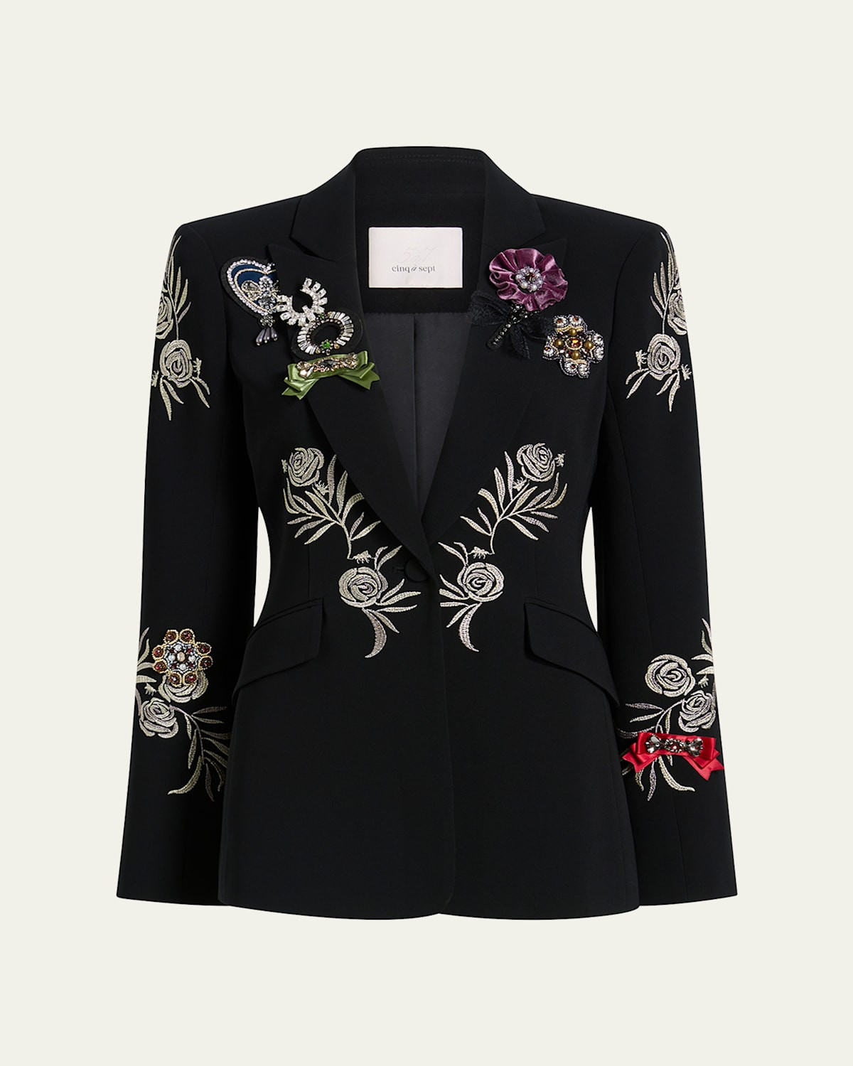 Heritage Rose Cheyenne Embroidered Blazer | Bergdorf Goodman