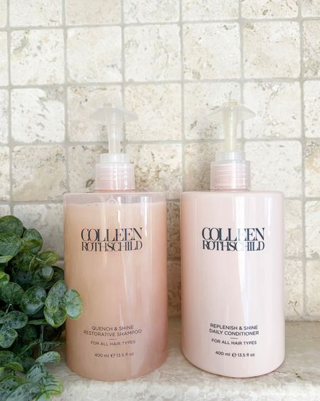 My COLLEEN ROTHSCHILD hair care favorites are now available in cost saving bundles (reg. $62 Bundle $49).  Perfect gift for the beauty lover on your list 🎁

Colleen Rothschild shampoo and conditioner, Quench & Shine hair mask, Colleen Rothschild travel size, Microfiber hair towel, Colleen Rothschild bundles #LTKtravel #LTKover40

#LTKsalealert #LTKGiftGuide #LTKbeauty