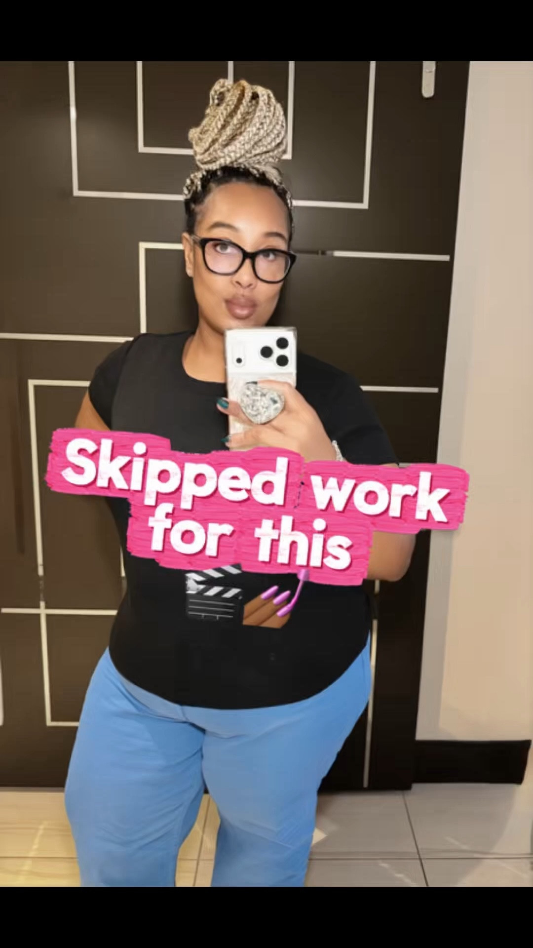 Took off work for something very important… Devil Wears Prada 2 🎬💅🏾

Yes I’m technically on vacay… but priorities are priorities 🤭

And of course I had to pull out the cerulean blue jeans… if you get it, you get it 💁🏾‍♀️

Comfy, cute, and actually fits right:
• jeans: size 18 petite (old navy came THROUGH for the short girlies)
• top: 2X

This is one of those easy throw-on outfits that still looks put together, perfect for travel days, errands, or a quick movie run.

Shop this look before it sells out 👇🏾

#LTKdayinmylife #LTKootd #LTKPlusSize