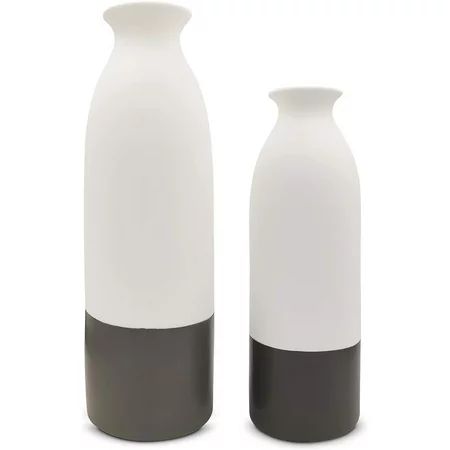 White Flower Vase For Home Decor Indoor Plant Ceramic Vase Pampas Grass Vase For Living Room Wedding | Walmart (US)