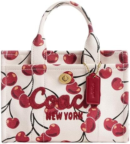 Box Program Cherry Printed Canvas Cargo Tote 20 | Amazon (US)