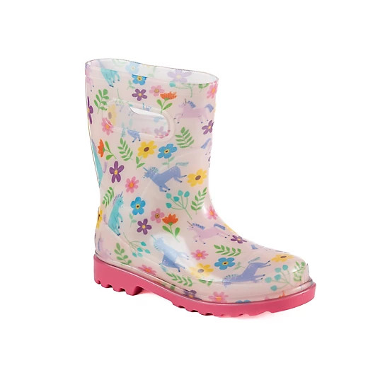 Blue Mountain  Kids' Waterproof Unicorn Boots | Tractor Supply