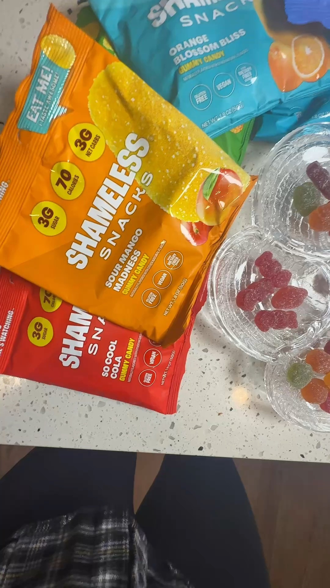 🍬✨ DITCHING THE HIGH-SUGAR GUMMIES ✨🍬

Shameless Snacks have become one of our FAVORITE sweet treats! 😍 You get that chewy, fruity candy fix without all the sugar you’d normally find in gummies.

✨ Only 3g of sugar per bag
✨ 70 calories per bag
✨ Keto-friendly
✨ Vegan + gluten-free
✨ SO many fun flavors
✨ Perfect for lunchboxes, movie nights, road trips & when the sweet craving hits

The variety packs are my favorite because everyone can grab a different flavor — which also means they disappear FAST in our house. 😂

If you’re trying to make some easy lower-sugar swaps without giving up candy, these are definitely worth trying! 🍓🍉🍬

Shop my Shameless Snacks favorites below! 🛍️✨

#LTKmomlife #LTKfoodie #LTKKids