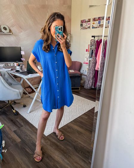 Target summer fashion 💙

Blue baby shower dress // summer dress // blue gauze dress // button down dress 

#LTKSeasonal #LTKStyleTip #LTKFindsUnder50