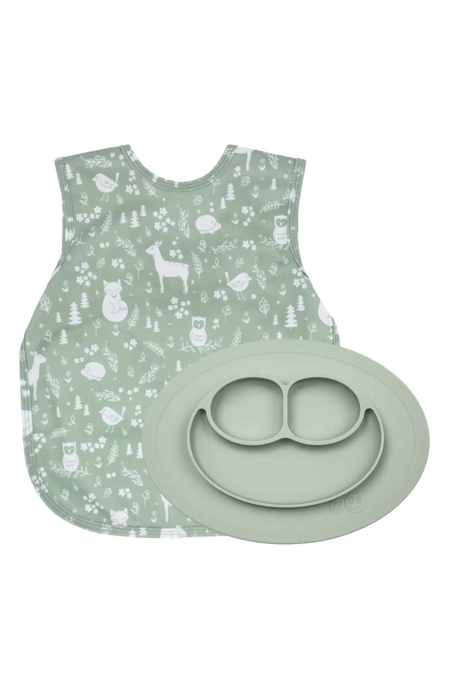 ezpz BapronBaby Forest Friends Bapron & ezpz Mini Mat Bundle | Nordstrom | Nordstrom