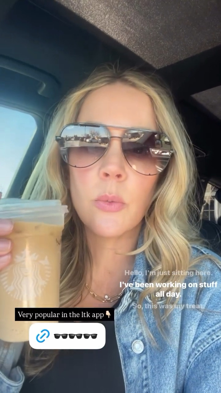 Very popular in the ltk app👇🏻
Quay high key mini aviator sunglasses 


#LTKstorytime #LTKdayinmylife #LTKOver40