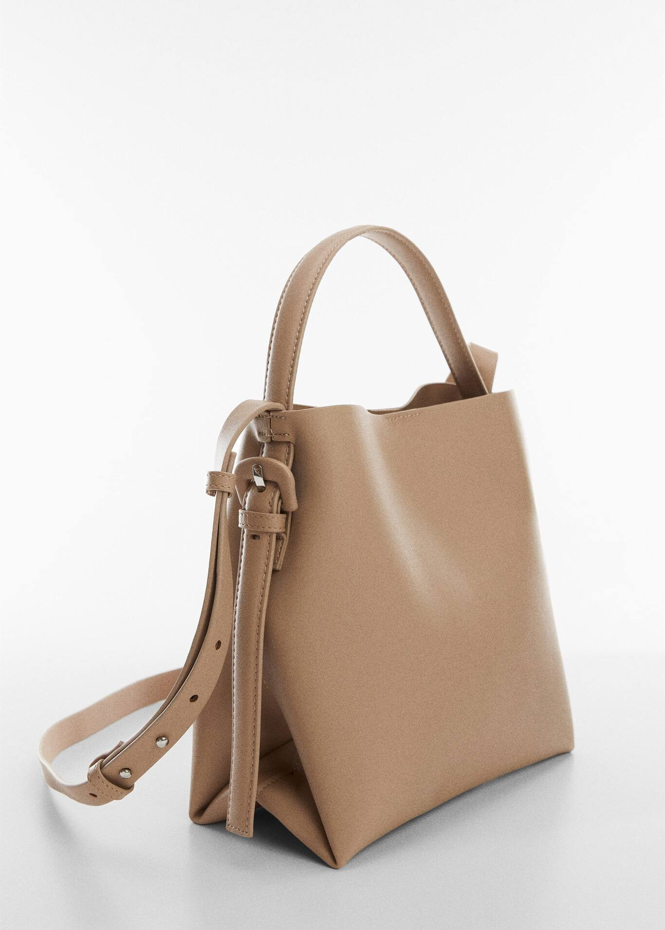Shopper bag with buckle | MANGO (US)