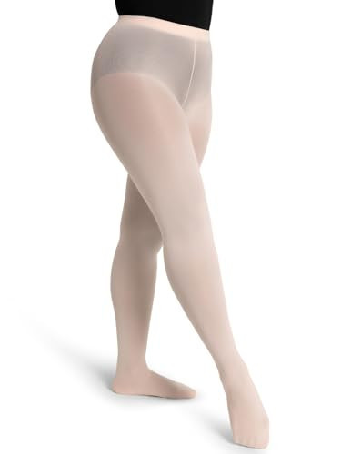 Capezio womens Ultra Soft Low-rise tights, Ballet Pink, Large-X-Large US | Amazon (US)
