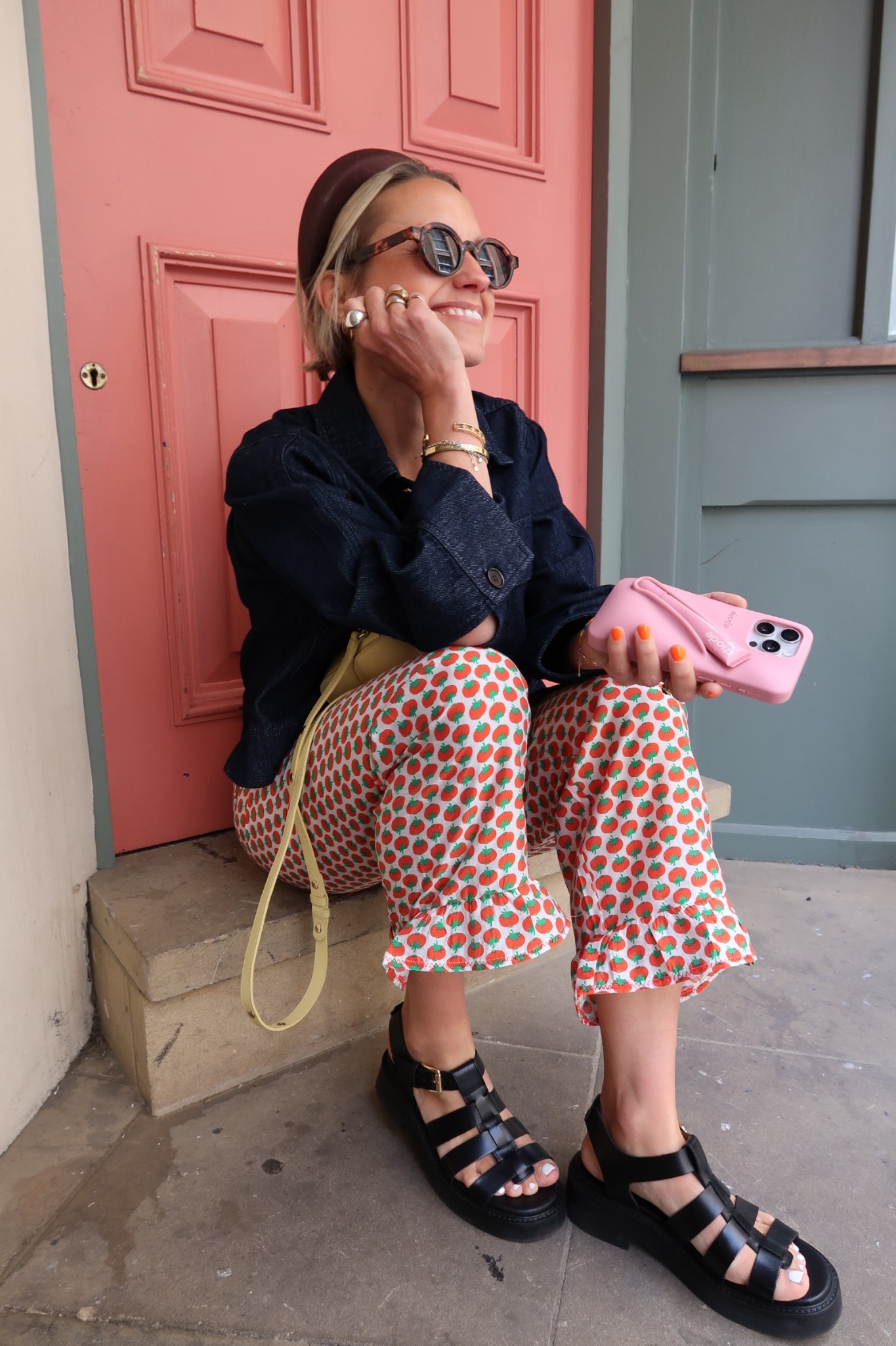 Summer outfit, trousers, denim jacket, Sézane, pastels, ootd, summer outfit inspo

#LTKsummer #LTKeurope #LTKuk