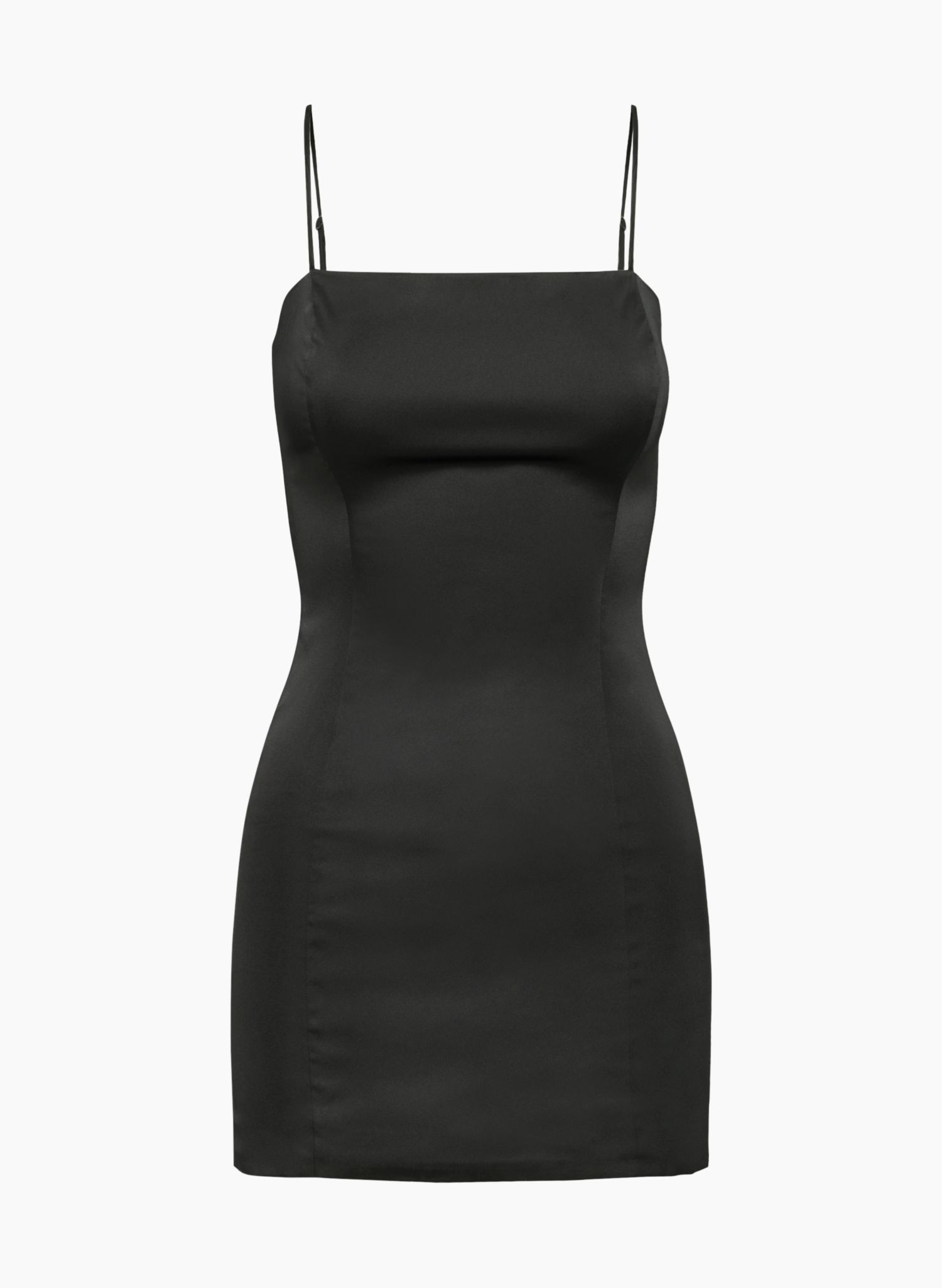 SHIMMER SATIN DRESS | Aritzia