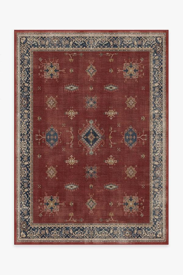 Verena Amber Red Rug | Ruggable