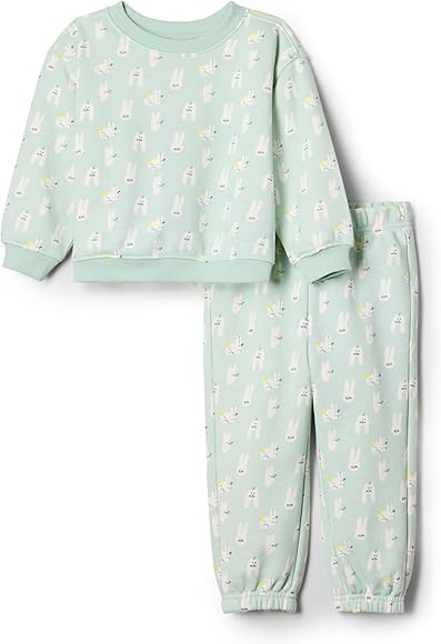 Amazon Essentials x Sofia Grainge Toddlers and Baby Girls' Sweatshirt & Sweatpant Set | Amazon (US)