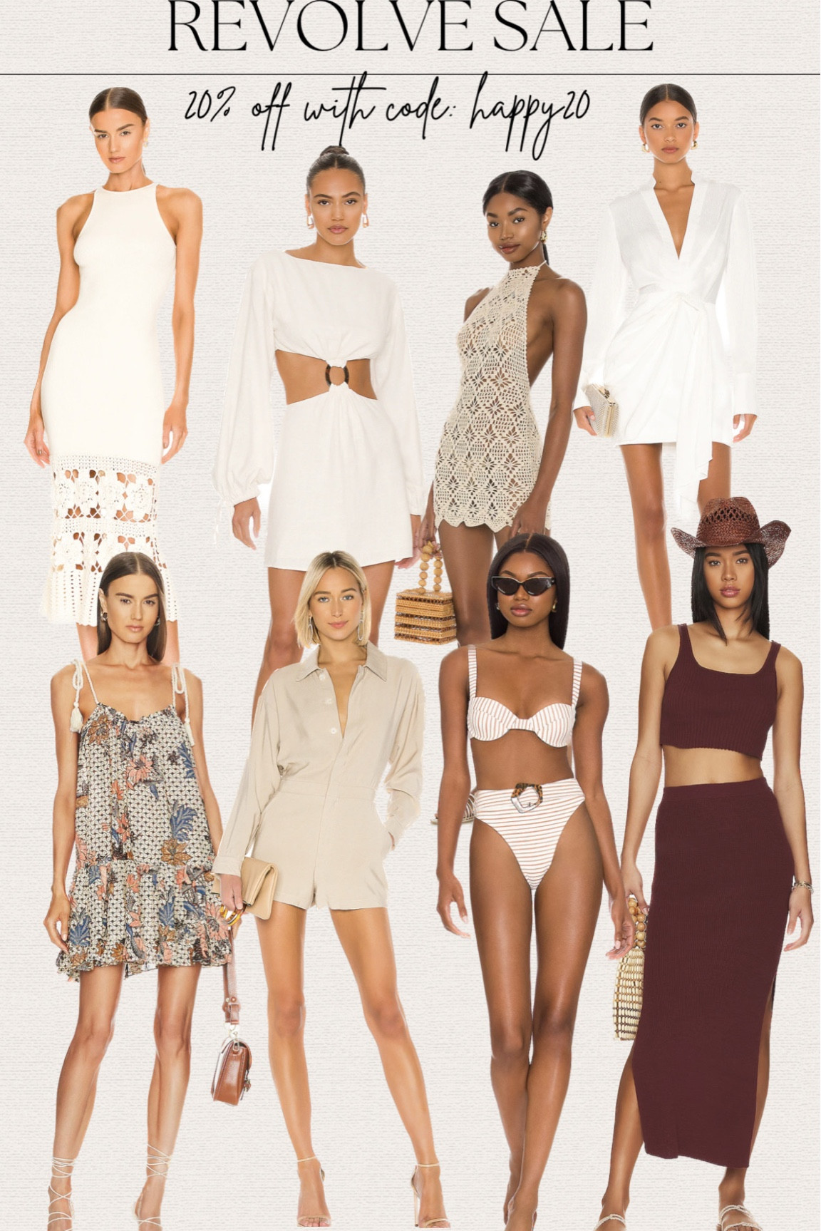 20% OFF REVOLVE TODAY ONLY!!! 

#LTKFind #LTKswim #LTKsalealert