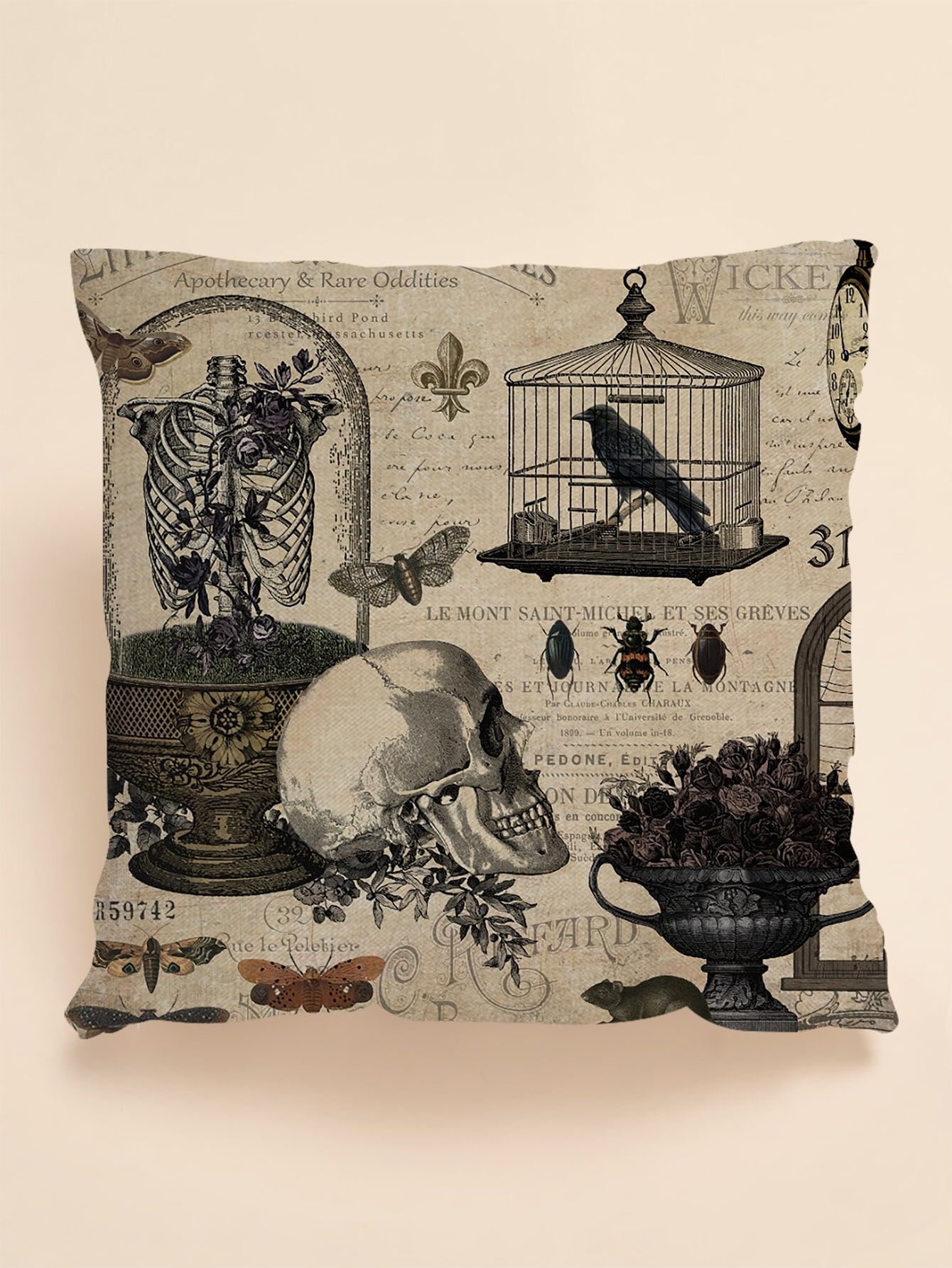 Halloween Pattern Cushion Cover Without Filler | SHEIN