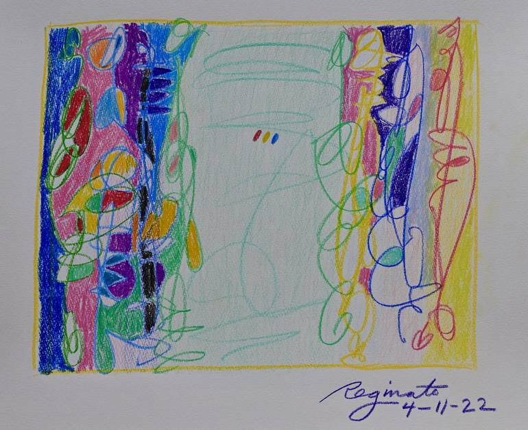 Drawing for GREEN DOOR Drawing | Saatchi Art 