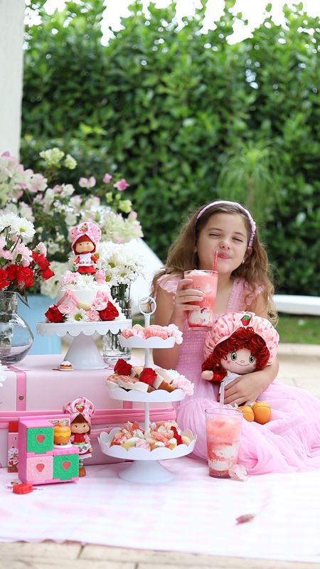A strawberry shortcake themed picnic for the cutest toys 

#LTKSeasonal #LTKkids #LTKstyletip