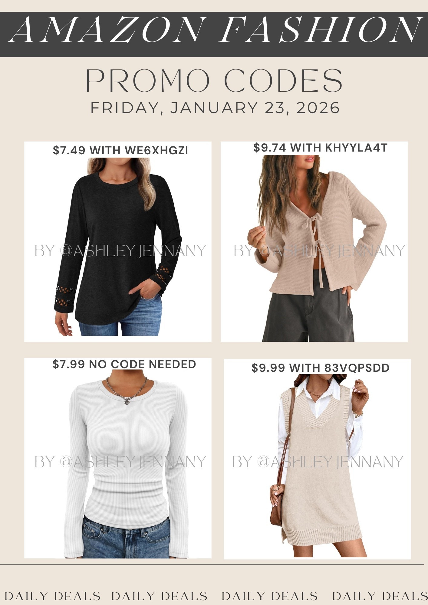 Amazon deals 

#LTKSaleAlert #LTKMidsize